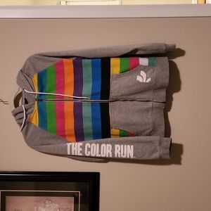 The Color Run Zipper Hoodie - Size M